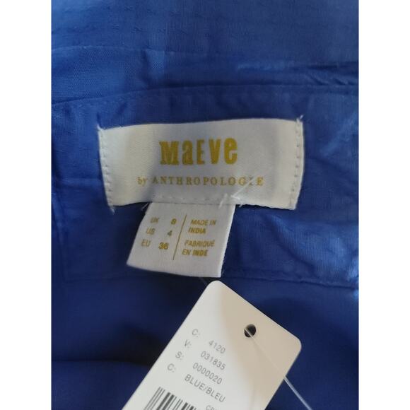 Anthropologie Maeve Flounce Mini Skirt - New - Size 4 - Picture 5 of 6